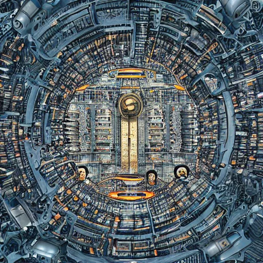 Image similar to “humanity society in year 3925 highly detailed ”
