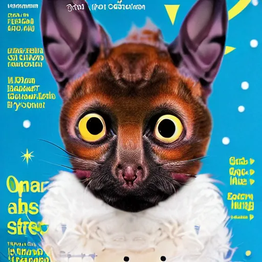 Image similar to Cover of magazine about alien pets