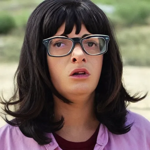 Image similar to A still of Tina Belcher from Bob's Burgers in Breaking Bad (2008)