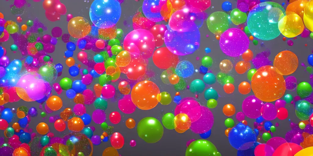 Prompt: bubbles floating away, award winning, 4k, digital art, colorful, volumetrics, hyper detailed, cinematic lighting