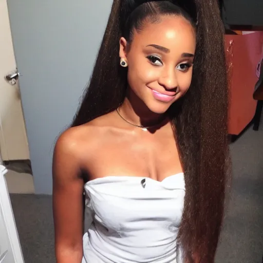 Image similar to african american ariana grande