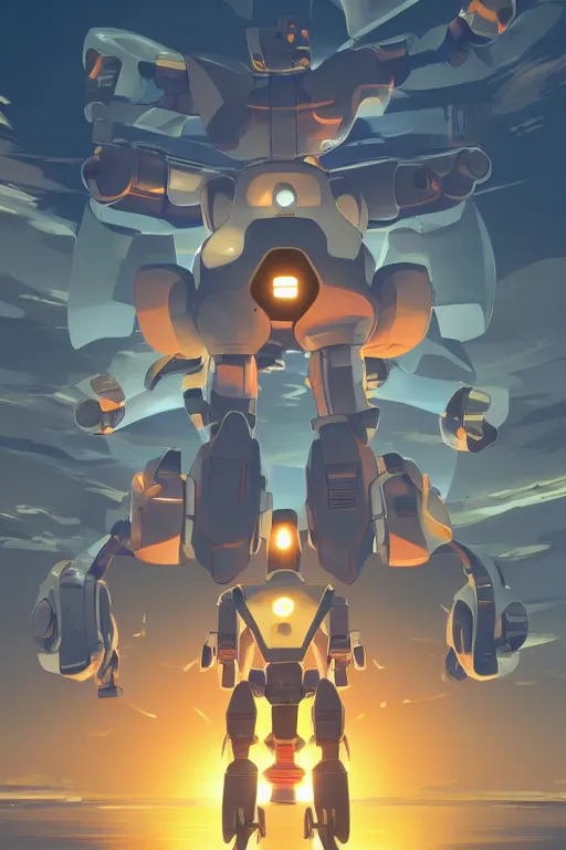 Image similar to metabots medabots medarotto medarot robot minimalist comics, behance hd by jesper ejsing, by rhads, makoto shinkai and lois van baarle, ilya kuvshinov, rossdraws global illumination ray tracing hdr radiating a glowing aura