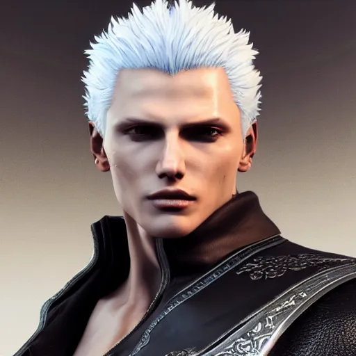 Vergil Devil May Cry - AI Generated Artwork - NightCafe Creator