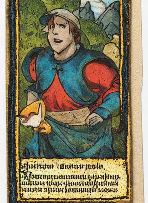 Prompt: a pokemon card from the 1 4 0 0 s