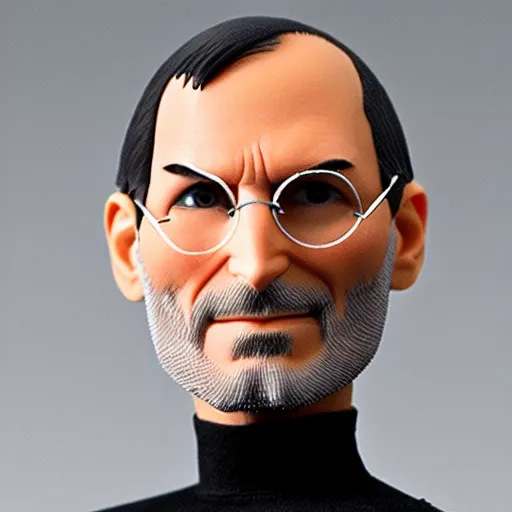 Image similar to steve jobs action figure in blister pack