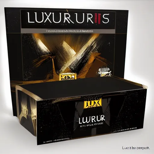 Prompt: luxuri box concept art