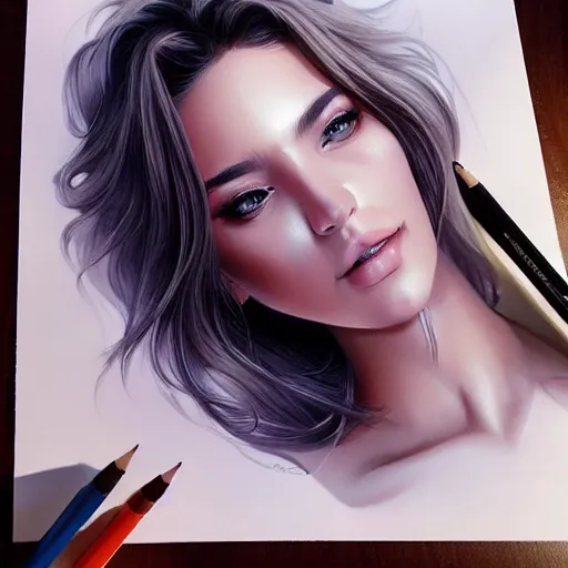 Image similar to a gourgeous digital influencer in the style of stefan kostic, realistic, full body, sharp focus, 8 k high definition, insanely detailed, intricate, elegant, art by stanley lau and artgerm