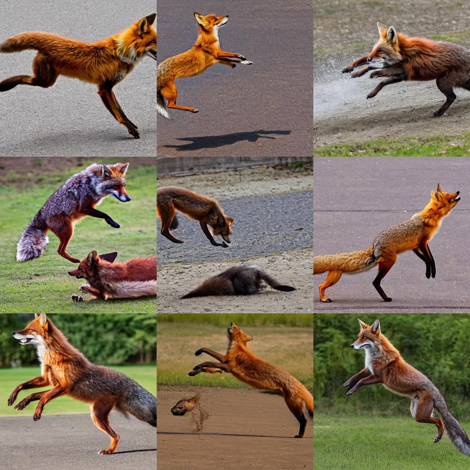 Prompt: A quick brown fox jumps over the lazy dog