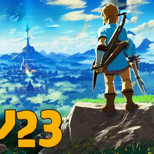 Image similar to real leaked breath of the wild 2 gameplay no fake