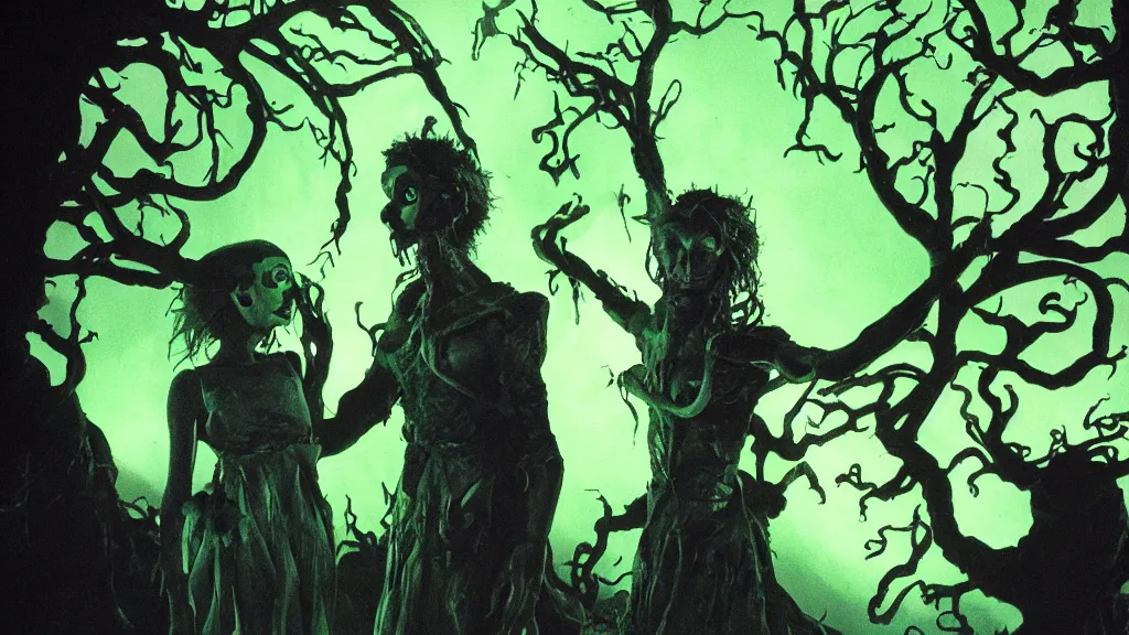 Image similar to pan's labyrinth radioactive inky peninsula