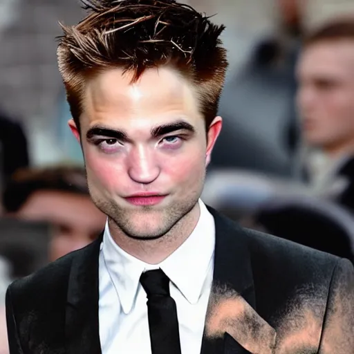 Image similar to robert pattinson mixed with taylor lautner