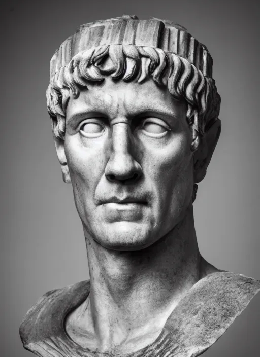 Image similar to a full portrait photo of julius caesar, f / 2 2, 3 5 mm, 2 7 0 0 k, lighting, perfect faces, award winning photography.