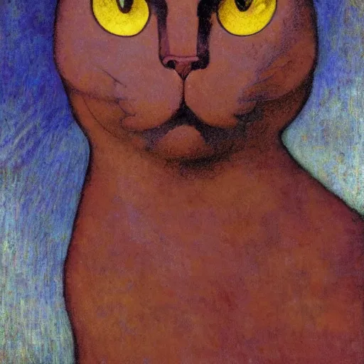 Image similar to cloisonne cat head sculpture, by annie swynnerton and diego rivera and nicholas roerich and jean delville, symbolist, dramatic lighting, god rays, art brut, rich colors, smooth, sharp focus, extremely detailed, adolf wolfli and ( donato giancola and bilibin )