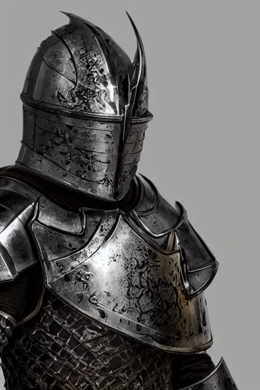 Prompt: dark souls black knight helmet, adam adamowicz illustration character design concept, unreal 5, daz, hyperrealistic, octane render, cosplay, rpg portrait, dynamic lighting, intricate detail, harvest fall vibrancy, cinematic volume glowing aura global illumination ray tracing hdr