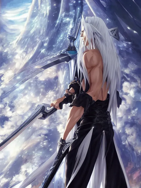 HD wallpaper: CG fanart Sephiroth Anime Final Fantasy HD Art, ffvii |  Wallpaper Flare