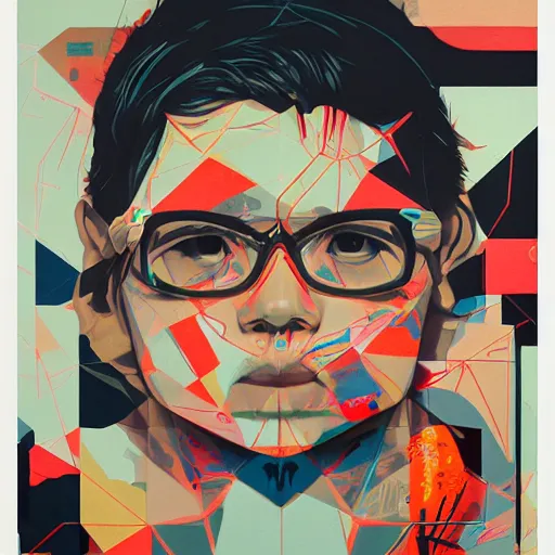 Image similar to Supreme x Kidrobot Profile Picture by Sachin Teng, asymmetrical, Organic Painting , Matte Painting, geometric shapes, hard edges, graffiti, street art,:2 by Sachin Teng:4