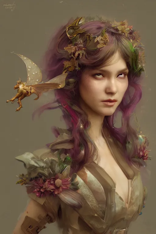 Image similar to face closeup beautiful girl fairy wearing velvet dress, 3 d render, holding electricity, hyper realistic detailed portrait, ruan jia, wlop, fantasy, hyper detailed, octane render, concept art, ornaments, mucha vibe, dieselpunk, solarpunk, artstation, peter mohrbacher