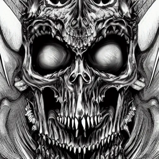 Image similar to death god, ultra detailed, up close, portrait, fear, maximalist