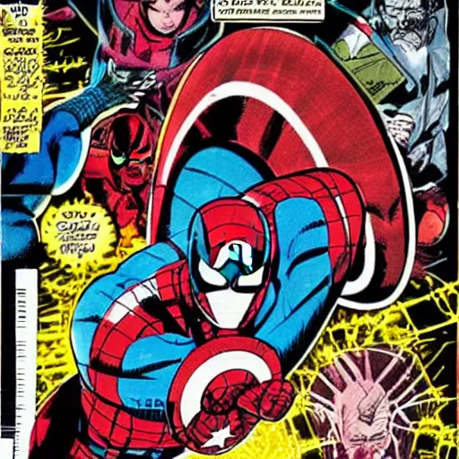 Prompt: marvel comic cover