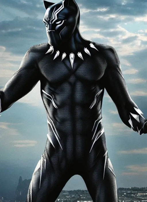 Image similar to white Black Panther