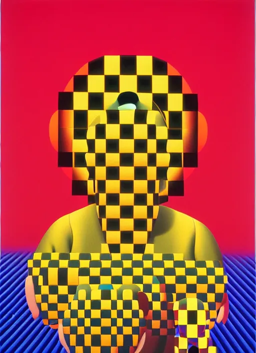 Image similar to greed by shusei nagaoka, kaws, david rudnick, airbrush on canvas, pastell colours, cell shaded, 8 k