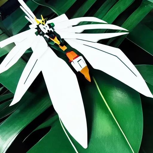 Prompt: monstera gundam