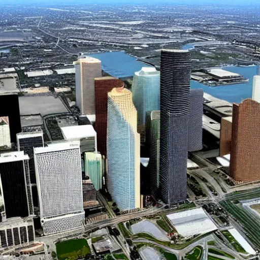 Image similar to houston texas in the year 2 0 4 0