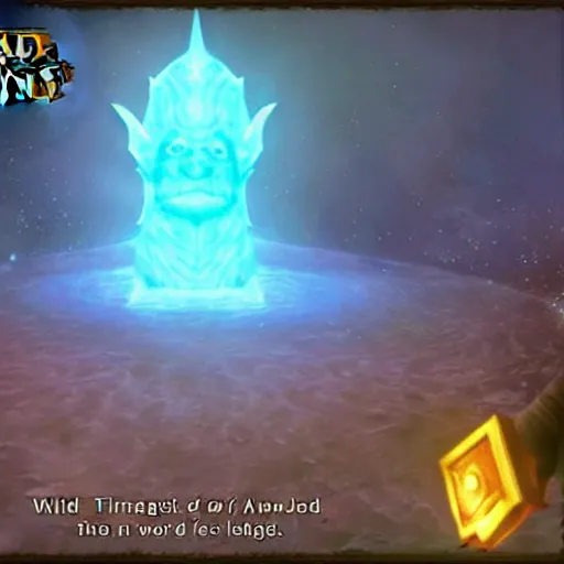 Image similar to donald trump as old god y'shaarj in world of warcraft