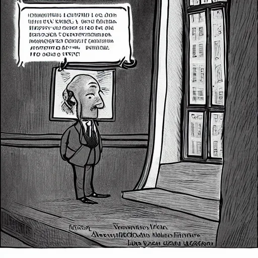 Image similar to the funniest New Yorker cartoon