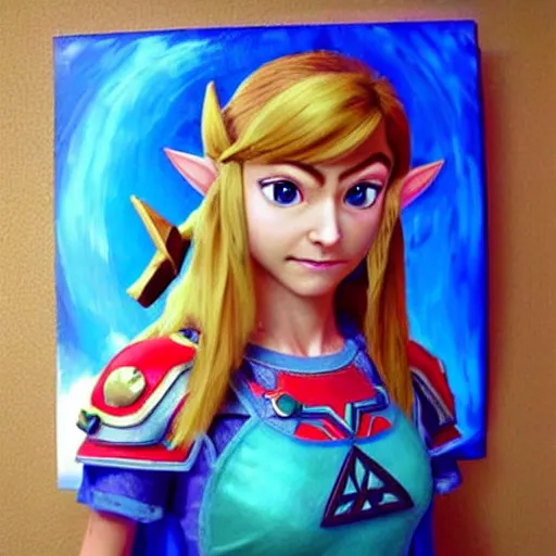 Image similar to realistic zelda