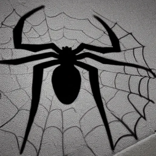 Prompt: spiderman, cave art