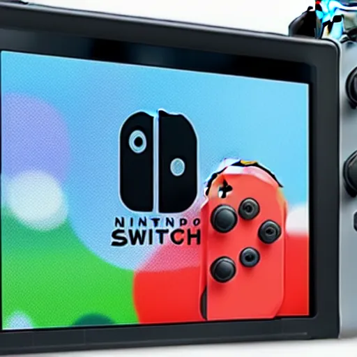 Prompt: a nintendo switch made in 1920