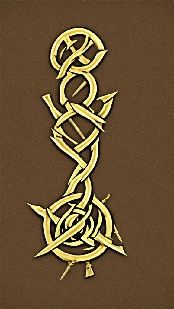Image similar to yantras viking rune jewelry magic game icon