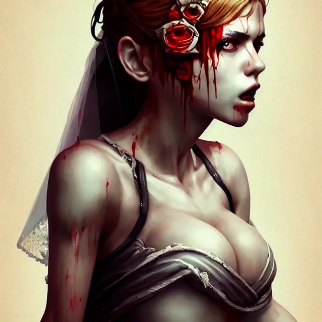 Prompt: epic professional digital art of 👰‍♀️🥰🧟‍♂️,best on artstation, cgsociety, wlop, Behance, pixiv, astonishing, impressive, outstanding, epic, cinematic, stunning, gorgeous, much detail, much wow, masterpiece.