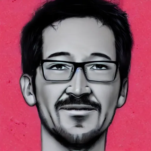 Prompt: Markiplier Highly Detailed, Detailed Face