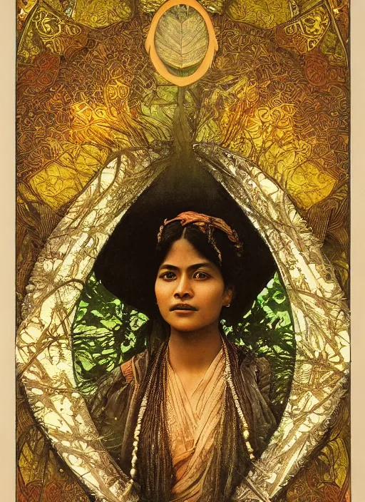 Prompt: hyper realistic and detailed vintage portrait photo of a beautiful beautifully lit nepalese Victorian woman with stunning reflective eyes in a himalayan valley by alphonse mucha and annie leibovitz
