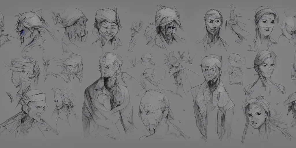 Image similar to Patty Smith design, character sheet, kim jung gi, Greg Rutkowski, Zabrocki, Karlkka, Jayison Devadas, Phuoc Quan, trending on Artstation, 8K, ultra wide angle, zenith view, pincushion lens effect