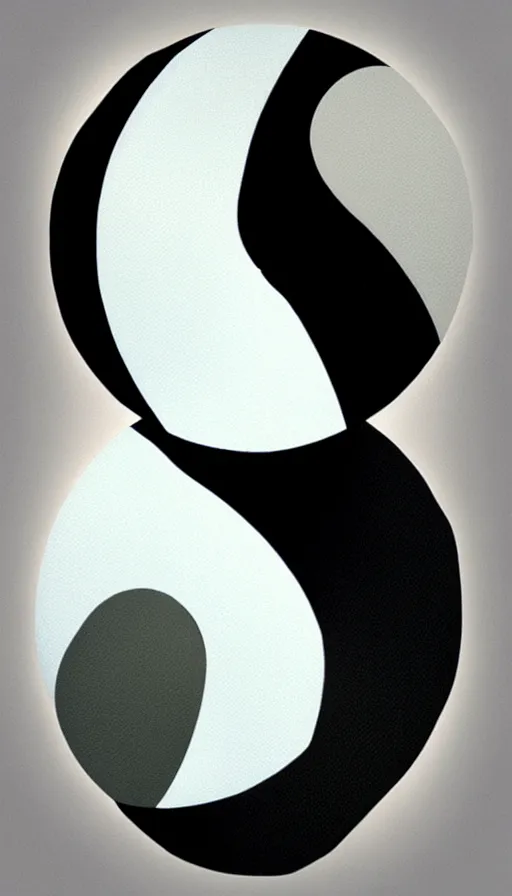 Image similar to Abstract representation of ying Yang concept, by Steve Argyle