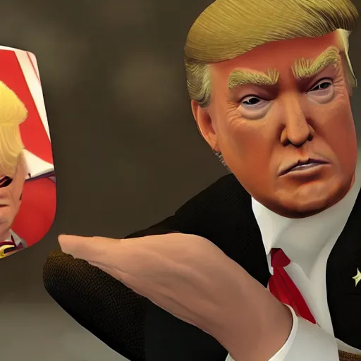 Image similar to Donald Trump in Bully, rockstar games, gameplay,