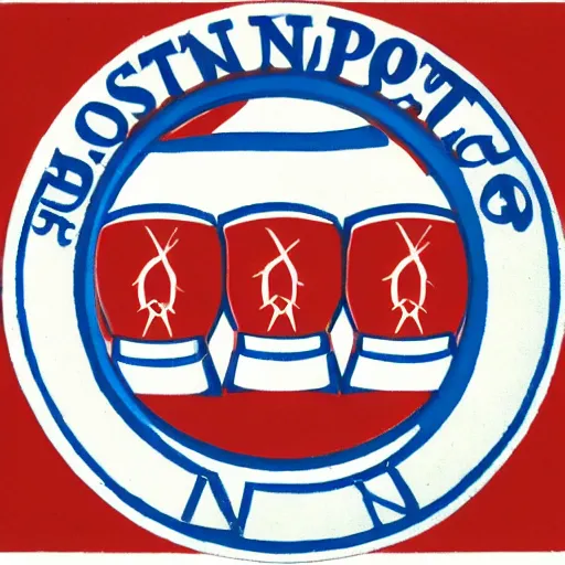 Image similar to a logo of boston nuclear power plant