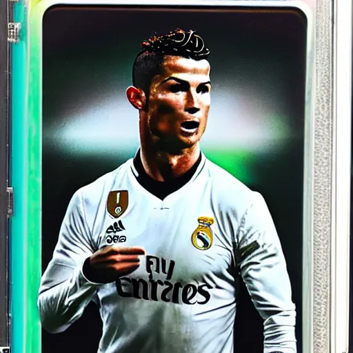 Prompt: cristiano ronaldo in the backrooms, realistic, vhs