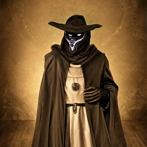 Image similar to teenage plague doctor prom photo. extremely lush lifelike detail. award - winning digital art by ansel adams, alan lowmax, steichen. surreal scientific photoillustration, masterpiece, artstation, shutterstock polycount contest winner, biomorphic. child larva plague doctor