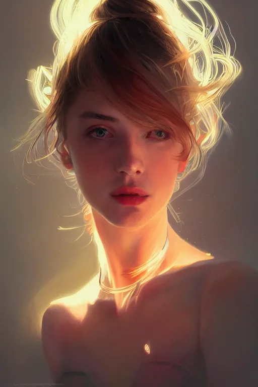 Prompt: portrait beautiful formula one racer Girl, at racer track, formula one car, ssci-fi, fantasy, intricate, very very beautiful, elegant, human anatomy, neon light, highly detailed, digital painting, artstation, concept art, soft light, smooth, sharp focus, illustration, art by tian zi and WLOP and alphonse mucha