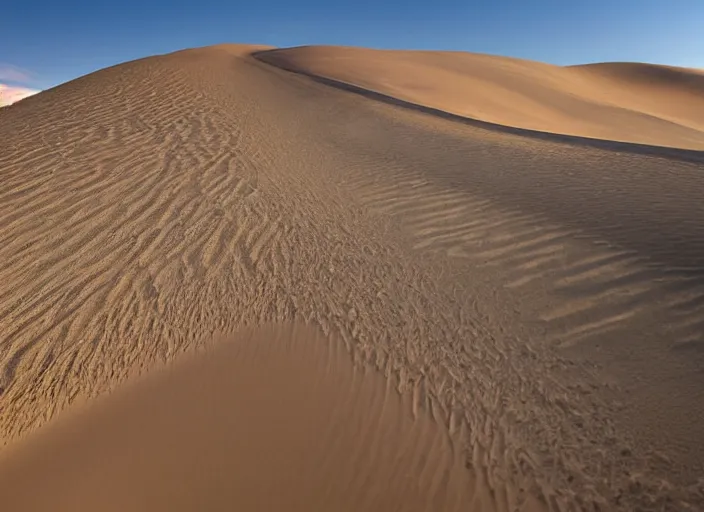 Image similar to Ski slope built on a sand dune in the sahara