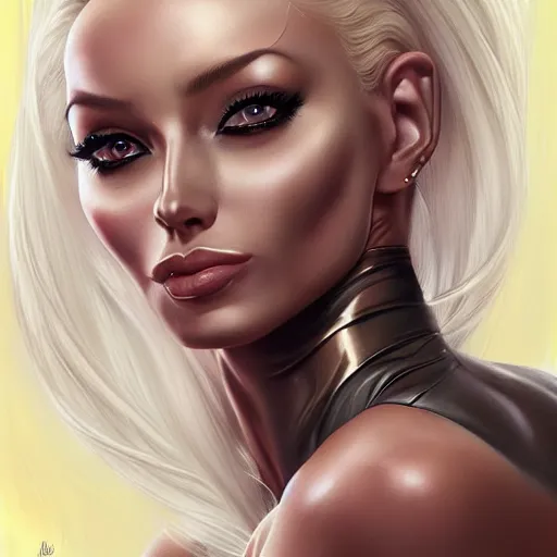 Image similar to portrait of isabelledeltore by artgerm