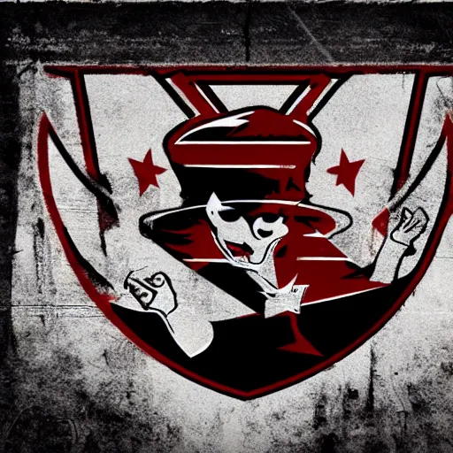 Image similar to New mascot for football team The Las Vegas Anarchists