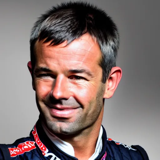 Image similar to sebastien loeb portrait