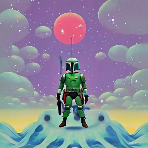 Image similar to boba fett by chiho aoshima