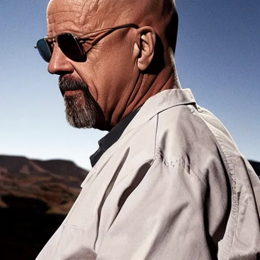 Prompt: billy joel playing walter white in breaking bad