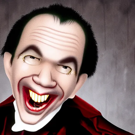 Image similar to gilbert gottfried as dracula